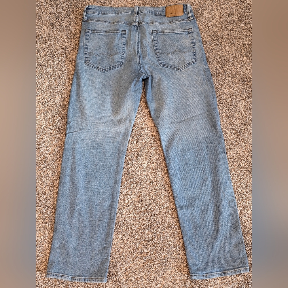 American Eagle Jeans- Mens- AIRFLEX- 32/30 Straight Jean - Picture 2 of 6